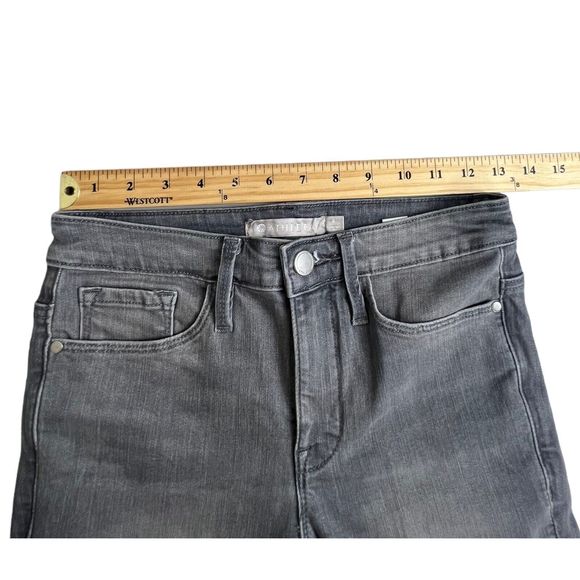 Athleta Sculptek Womens Gray Mid Rise Stretch Skinny Jeans 4 - Picture 4 of 8